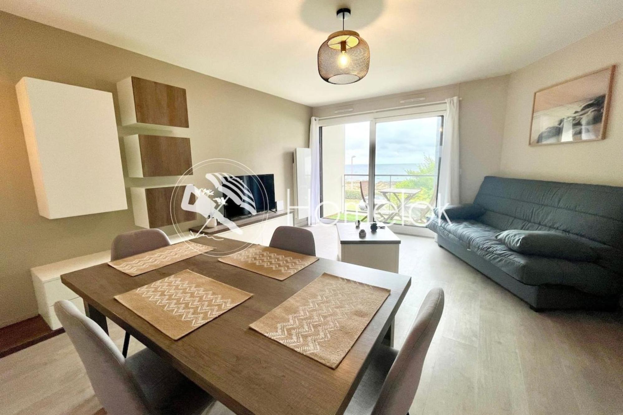 Royal Appartement De Standing - Face A L'Ocean Ploemeur Eksteriør bilde